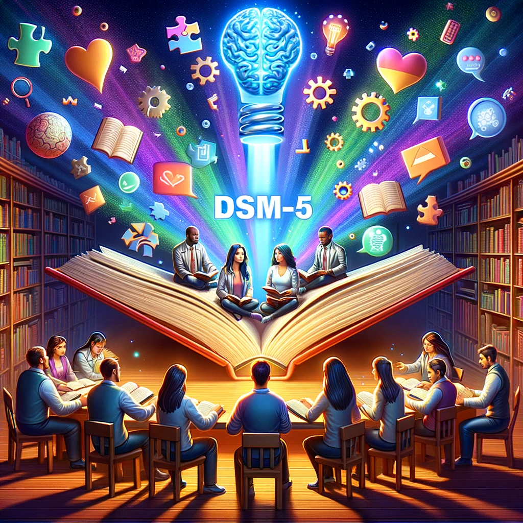 Symbolically represents the importance of the DSM-5 in social work and for the ASWB exam, capturing how it serves as a beacon of guidance for social workers in diagnosis, treatment planning, and professional communication.
