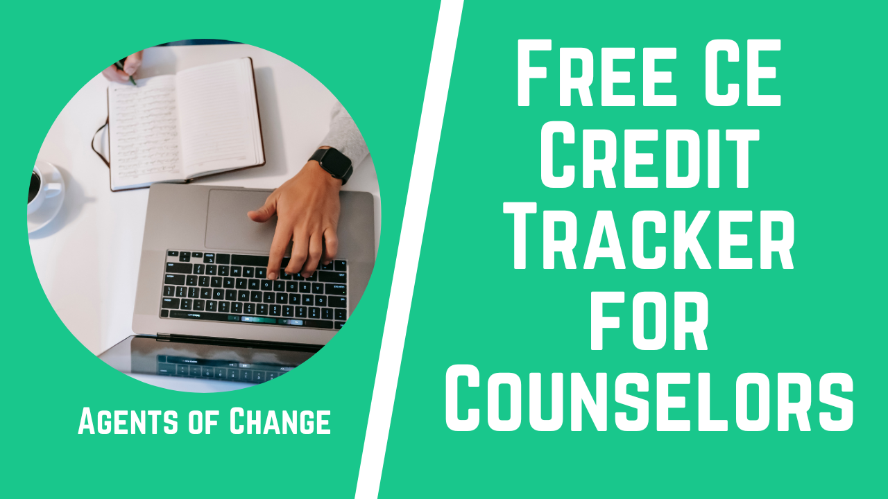 Free CE Credit Tracker for Counselors