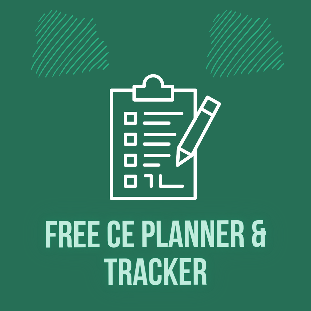 Free CE Planner and Tracker