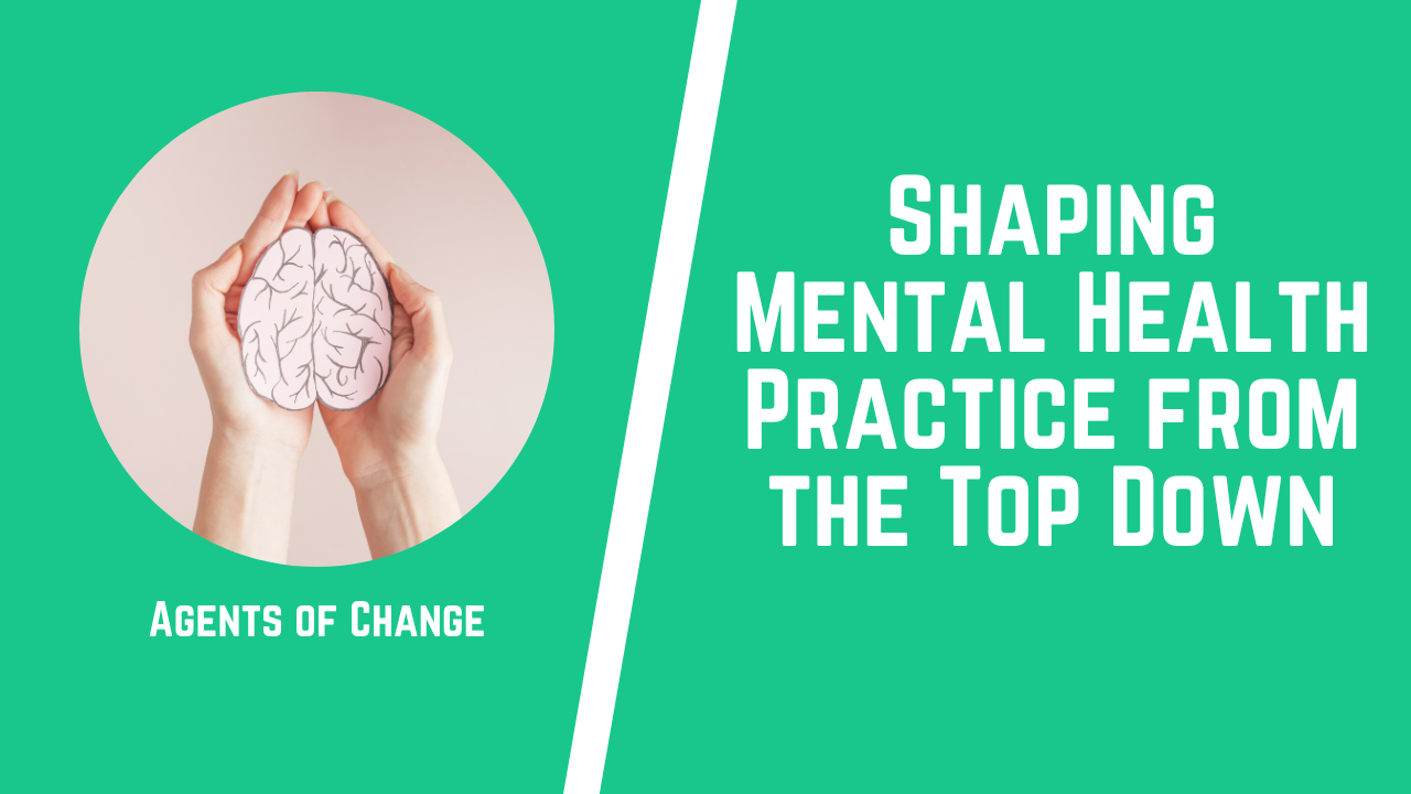 Shaping Mental Health Practice from the Top Down Shaping Mental Health Practice from the Top Down