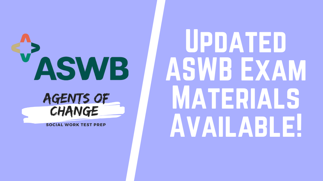 Updated ASWB Exam Materials Available