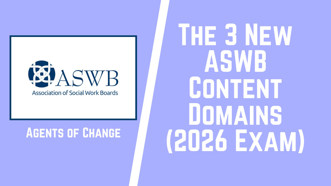 The 3 New ASWB Content Domains What’s Actually Tested in Each (2026 Blueprint) The 3 New ASWB Content Domains What's Actually Tested in Each (2026 Blueprint)