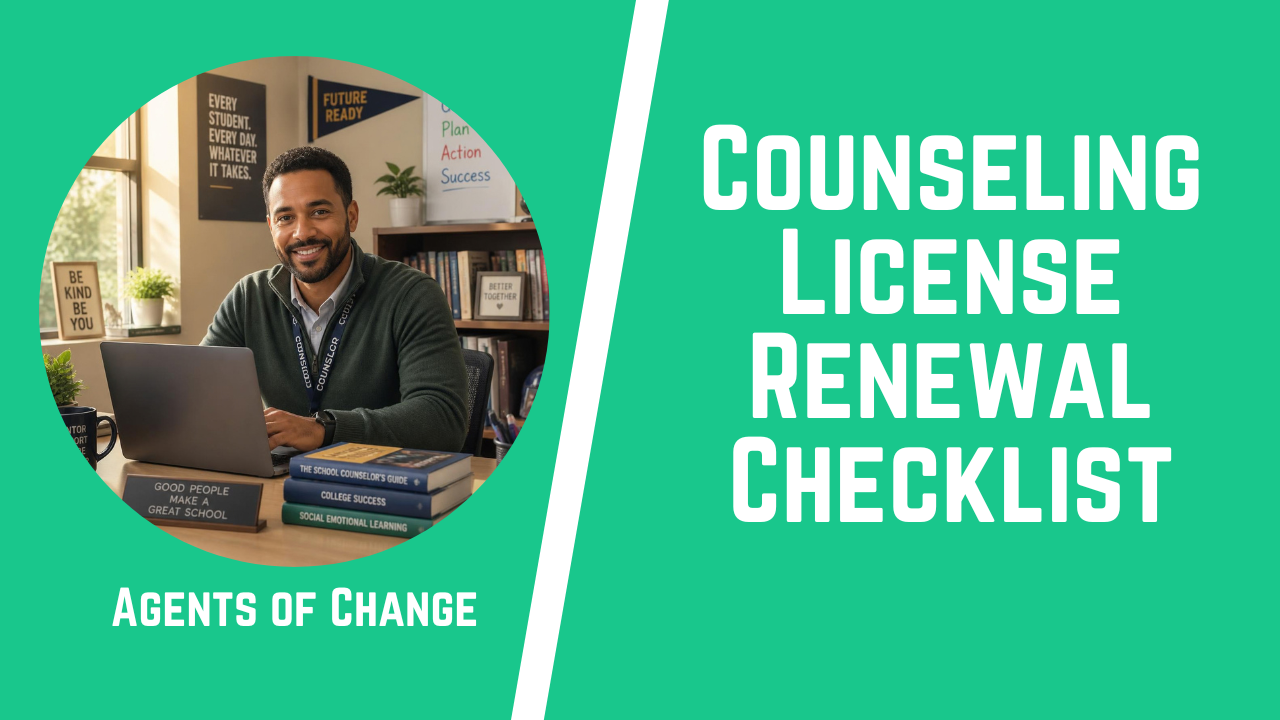 Counseling License Renewal Checklist Counseling License Renewal Checklist